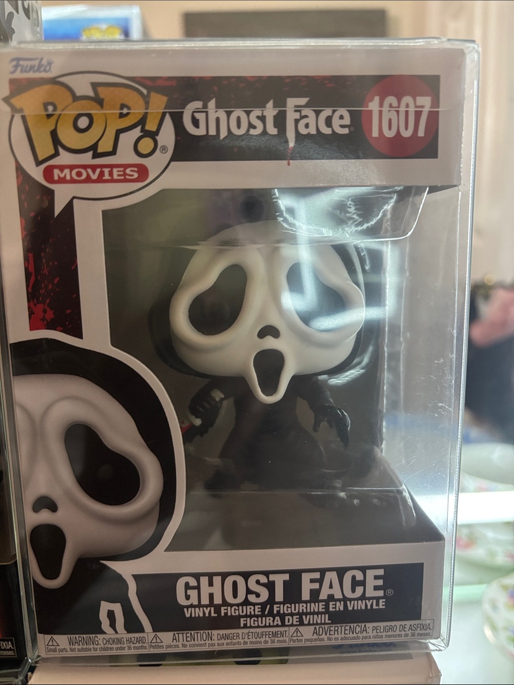 Funko Pop! Ghost Face Vinyl Figure - White & Black
